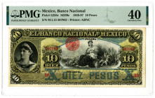 Banco Nacional de Mexico, 1897 Issue Banknote