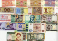 Worldwide Group of 18 Choice to Gem Unc Modern Banknotes