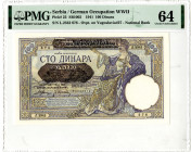 National Bank of Serbia, 1941 Issued Banknote