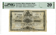 Rikes Standers Bank, 1840-57 Issue Banknote