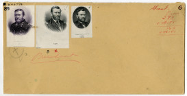 Ulysses S. Grant Trio of Vignette Proofs ca,1870-80s.