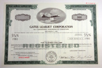Gates Learjet Corp. Specimen Bond