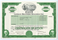 Lehman Brothers Holdings Inc., 2005 I/U Stock Certificate.