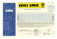 Crazy Eddie, 1986 Specimen Bond "Eddie Anton" Scam company.