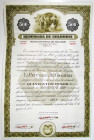 Republica de Colombia 1942 Specimen Bond