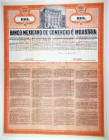 Banco Mexicano De Comercio E Industria, 1909 Specimen Share Certificate