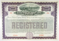 Mexican Petroleum Co. Ltd., of Delaware, 1911 Specimen Bond
