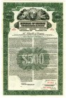 Republic of Uruguay 1937 Specimen Bond