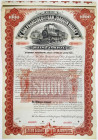 San Francisco and San Joaquin Valley Railway Co. 1896 Specimen Bond