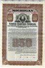 Michigan United Railways Co. 1906 Specimen Bond Rarity