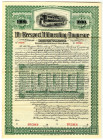 McKeesport, Wilmerding & Duquesne Railway Co.,1898 Specimen Gold  Bond