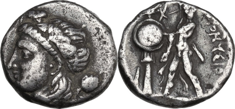 Greek Asia. Bithynia, Herakleia Pontika. Timotheus and Dionysios, 345-337 BC. AR...