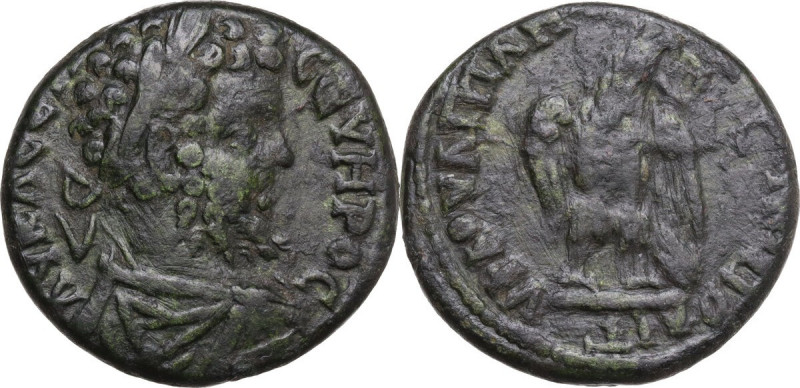 Septimius Severus (193-211). AE 26 mm. Marcianopolis mint, Moesia Inferior. Obv....