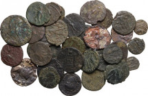 The Roman Empire. Multiple lot of thirty-seven (37) unclassified AE coins. AE.