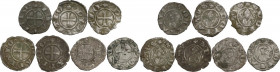 Arezzo. Repubblica (XIII sec.). Lotto di sette (7) denari con San Donato. MI.
