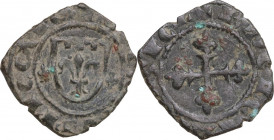 Brindisi. Carlo I d'Angiò (1266-1282). Denaro. Sp. 40; MIR (Italia merid.) 347. MI. 0.68 g. 13.00 mm. BB.