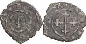 Brindisi. Carlo I d'Angiò (1266-1282). Denaro. Sp. 47; MIR (Italia merid.) 353. MI. 0.74 g. 15.00 mm. qBB/BB.