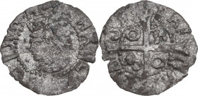 Cagliari. Carlo V d'Asburgo (1516-1556). Cagliarese. MIR (Piem. Sard. Lig. Cors.) 37; Piras 1996 110. MI. 0.79 g. 16.00 mm. RRR. BB.