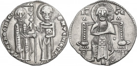 Venezia. Pietro Gradenigo (1289-1311). Grosso matapan. CNI tav. II, 27; Paol. 2. AG. 2.12 g. 19.50 mm. Bel BB.