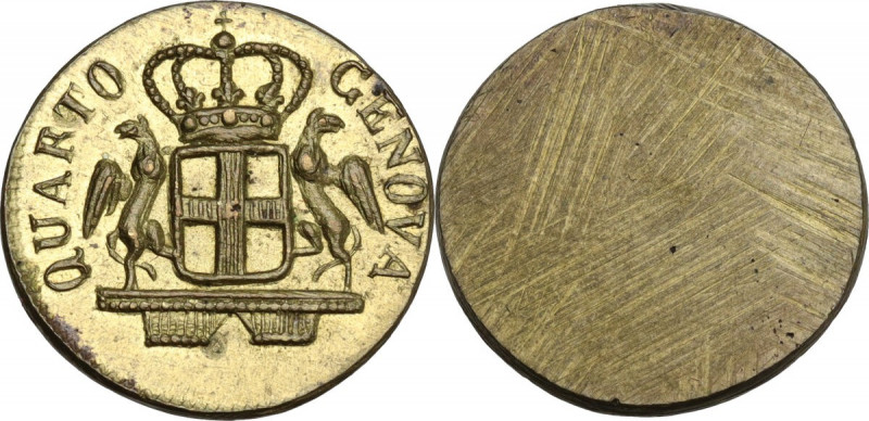 Italy. Genova. Peso delle 12 Lire; prima metà del XIX sec. Area di produzione: M...