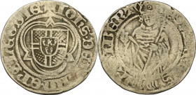 Luxembourg. Jean de Hornes (1485-1505). AV Florin, Liege mint. Chestret 386. AV. 1.82 g. 22.00 mm. VF/F.