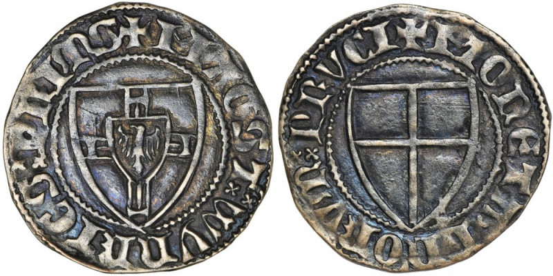 Teutonic Order, Winrych von Kniprode, Schilling undated Teutonic Order, Winrych ...