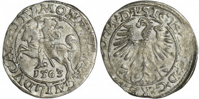 Sigismund II August, 1/2 Groschen Vilnius 1563 - L/LITV R