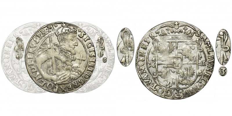 Sigismund III Vasa, 1/4 Thaler Bromberg 1623 - RARE Rzadka i poszukiwana odmiana...