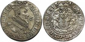 Sigismund III Vasa, 1/4 Thaler Danzig 1624/3 - PR•