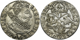 Sigismund III Vasa, 6 Groschen Krakau 1626