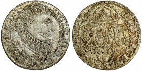 Sigismund III Vasa, 6 Groschen Krakau 1627