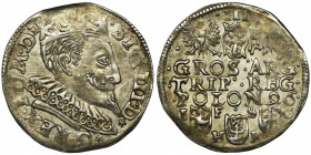 Sigismund III Vasa, 3 Groschen Bromberg 1596