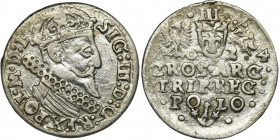 Sigismund III Vasa, 3 Groschen Krakau 1624