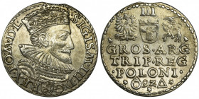 Sigismund III Vasa, 3 Groschen Marienburg 1592
