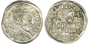 Sigismund III Vasa, 3 Groschen Posen 1597