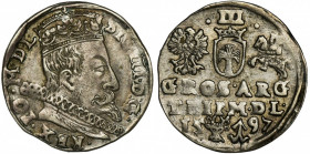 Sigismund III Vasa, 3 Groschen Vilinius 1597 R