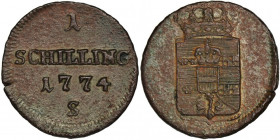 Duchy of Oswiecim and Zator, Schilling Smolnik 1774 S R2