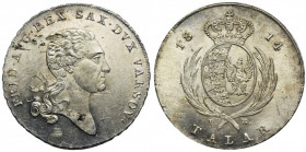 Duchy of Warsaw, Thaler Warsaw 1814 IB
