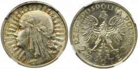 Głowa Kobiety, 2 złote 1933 - NGC MS62