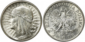 Głowa Kobiety, 2 złote 1933