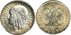 Głowa Kobiety, 2 złote 1934 - NGC MS63