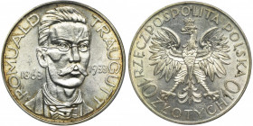 Traugutt, 10 złotych 1933 - PCGS MS62