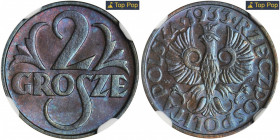 2 grosze 1933 - NGC MS66 BN MAX