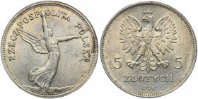 Nike, 5 złotych Bruksela 1928 R