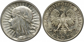 Głowa Kobiety, 2 złote 1934