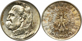 Piłsudski, 5 złotych 1934