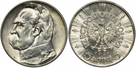 Piłsudski, 5 złotych 1936