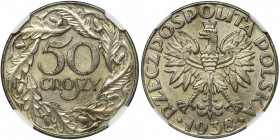 German Occupation, 50 groschen 1938 - NGC MS62
