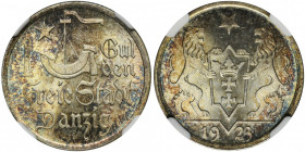 Free City of Danzig, 1 gulden 1923 - NGC MS65