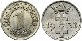 Free City of Danzig, 1 gulden 1932